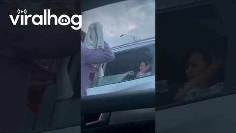 Giving a Stranger Her Sweater || ViralHog