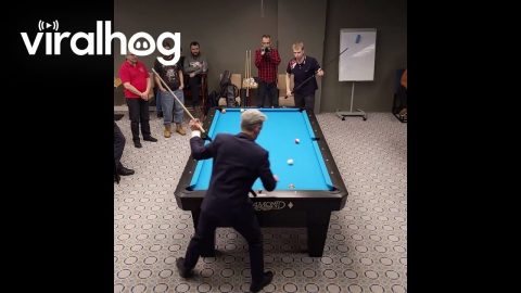 Collection Of Billiards Trickshots || ViralHog