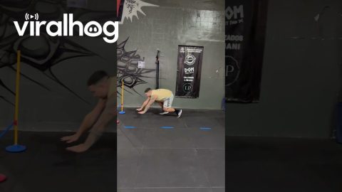 Weighted Ball Exercise Fail || ViralHog