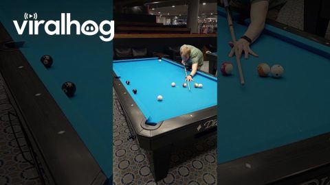 Calculated Billiards Shots || ViralHog