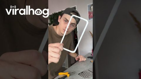 Cell Phone Case Turned Grater || ViralHog