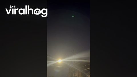 Extremely Isolated Rain Shower || ViralHog