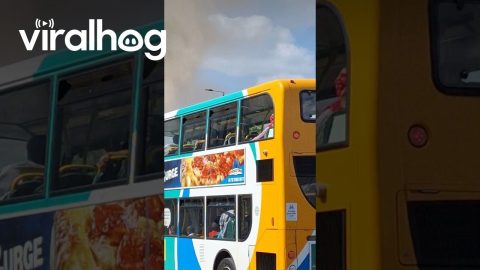 Dust Devil Sweeps Through Manchester || ViralHog