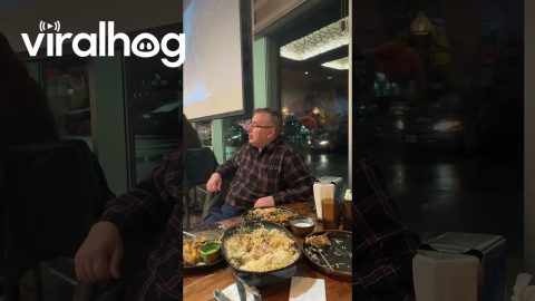 Polite Skirmish Over Bill Payment || ViralHog