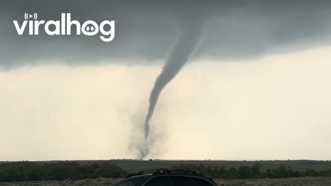 Rope Tornado Near Arnett, Oklahoma || ViralHog