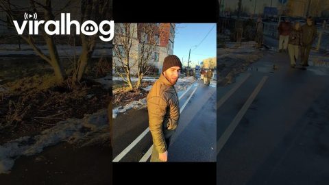 Greeting Strangers With A Handshake || ViralHog