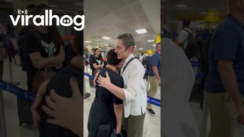 Surprise Trip to Japan Brings Boy to Tears at the Airport || ViralHog