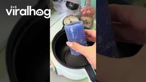 Mesmerizing Ocean-Inspired Candle Making || ViralHog
