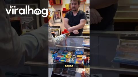 Crowd Gasps At Multiplying Magic Trick || ViralHog