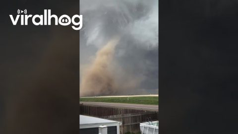 Tornado Touched Down in Colorado || ViralHog