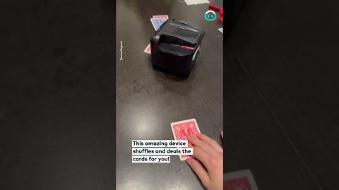 Robot Shuffles and Deals Cards || ViralHog