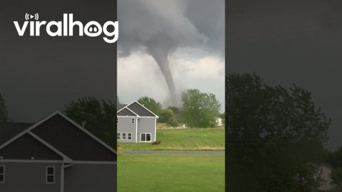 Tornado in New Richmond, Wisconsin || ViralHog