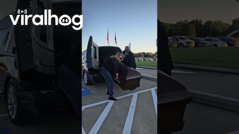 Funeral Director's Daughter Goes To Prom || ViralHog