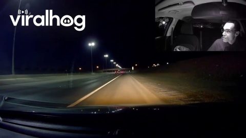 Police Officer Lets Speeder Off With Warnings And A Lecture || ViralHog