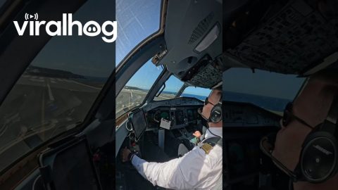 Landing on One of the Shortest Runways in the World || ViralHog