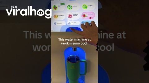 Stay Hydrated With Fancy Water Machine || ViralHog