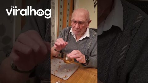 Irish Grandpa Covers Truffle In Whiskey || ViralHog