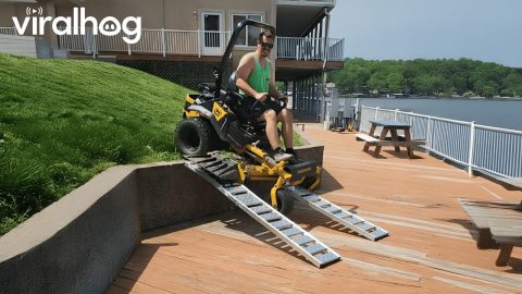 Best Lawn Mower Fails 😂 || ViralHog