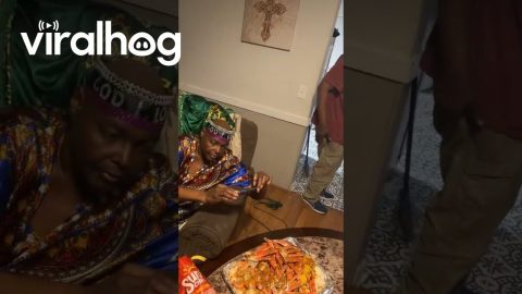 Dad Cooks Seafood Feast for His Baby || ViralHog