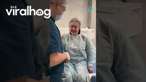 Seeing Clearly for the First Time in 15 Years || ViralHog Shorts