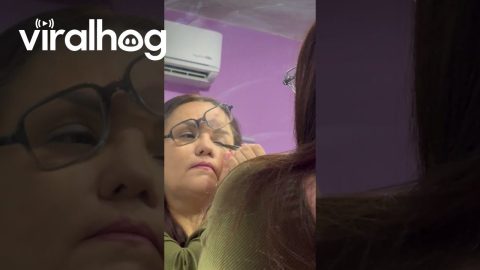 Eye Makeup Tip for Glasses Wearers || ViralHog
