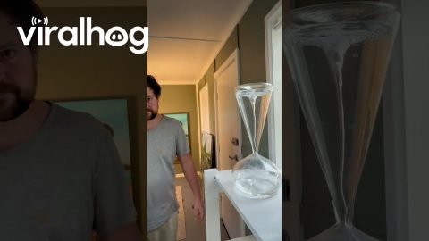 Satisfying Water Hourglass || ViralHog