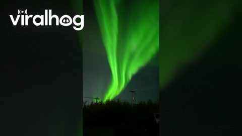 Stunning Aurora in Alaska || ViralHog