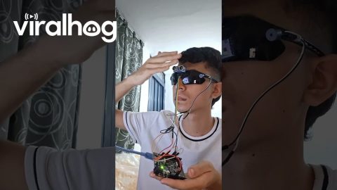 Prototype Glasses For Blind People || ViralHog