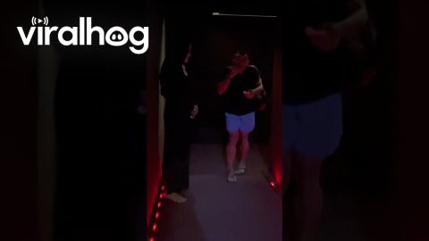 Nun Scares People as They Exit the Theater || ViralHog