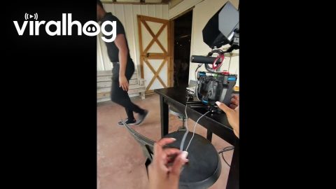 Wedding Videographer Drops and Loses Rings || ViralHog