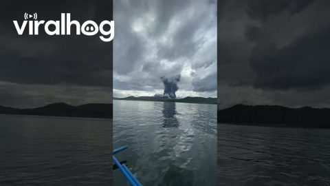 Taal Volcano Eruption October 2025 || ViralHog