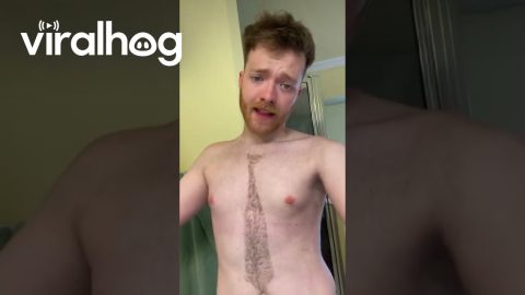 Singer Shaves Art Into His Chest || ViralHog
