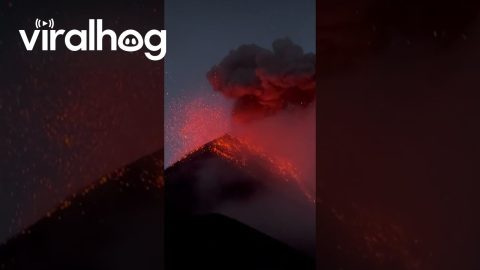 Volcanic Eruption in Guatemala || ViralHog
