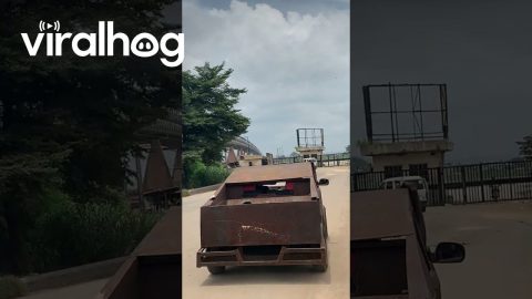 Homemade "Cybertruck" Spotted in Nigeria || ViralHog