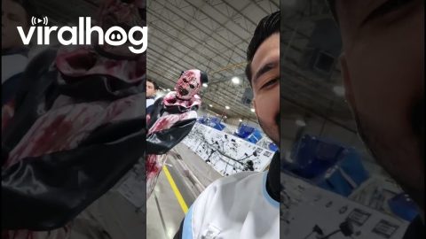 Terrifier at Work || ViralHog