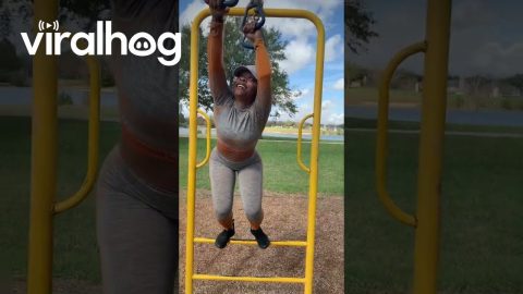 Monkey Bars Muscle Memory Fail || ViralHog