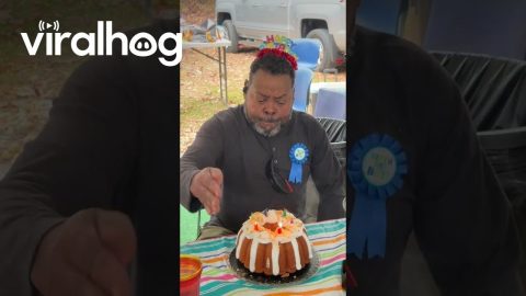 Sassy Pappy on His Birthday || ViralHog