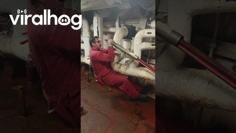When a Valve Won’t Move I Suggest Trying Pull-Ups on It || ViralHog