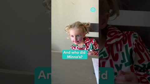 Talented Toddler Makeup Artists || ViralHog Shorts