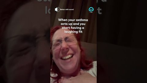 Asthmatic Laughing Fit || ViralHog Shorts