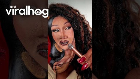 "Eye-Catching" Cardi B Makeup || ViralHog