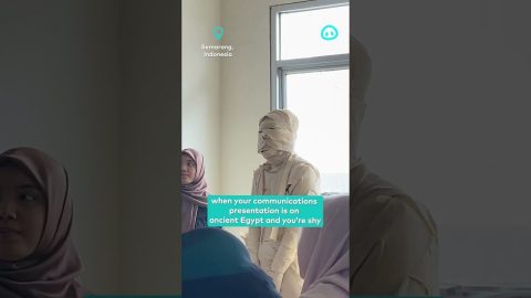 Creative Egypt Presentation For Communications Class || ViralHog Shorts
