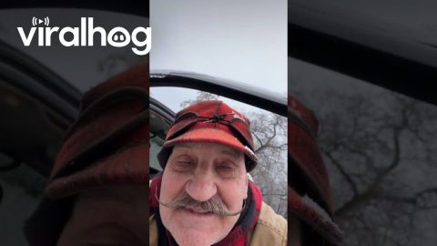 Mustache Man Ice Surprise || ViralHog