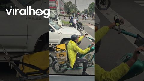 Pedal-Powered Chopper || ViralHog