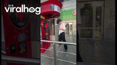 Breaking Tiles During Punching Machine Test || ViralHog