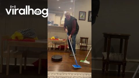 Grandparents Practicing for the Olympics || ViralHog