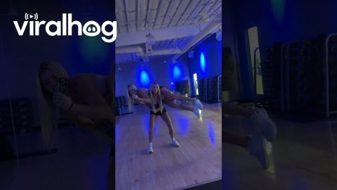 Lifting My Twin || ViralHog