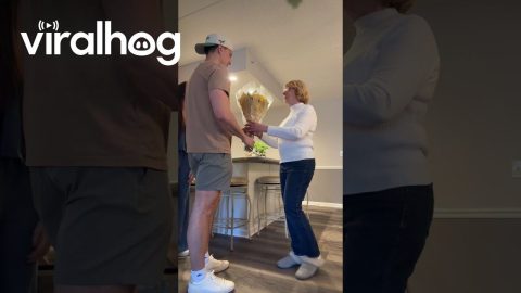 Groom Asks Grandma to Walk Him Down the Aisle || ViralHog