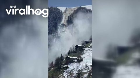 Avalanche in Northern Turkey || ViralHog