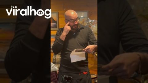 Service Worker Surprised With Memorial Birthday Gift || ViralHog